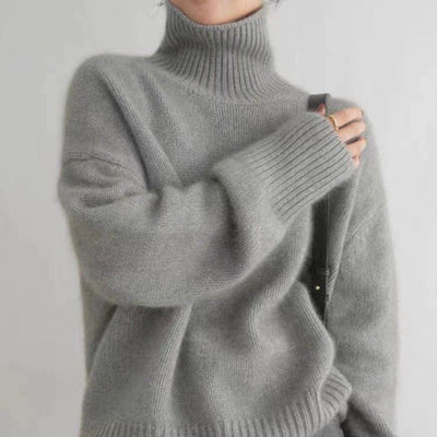 EMILY | PULL COL ROULÉ CONFORTABLE