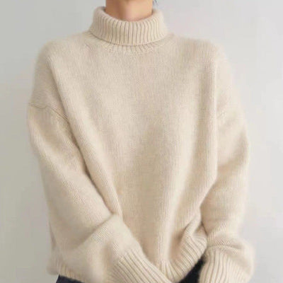 EMILY | PULL COL ROULÉ CONFORTABLE