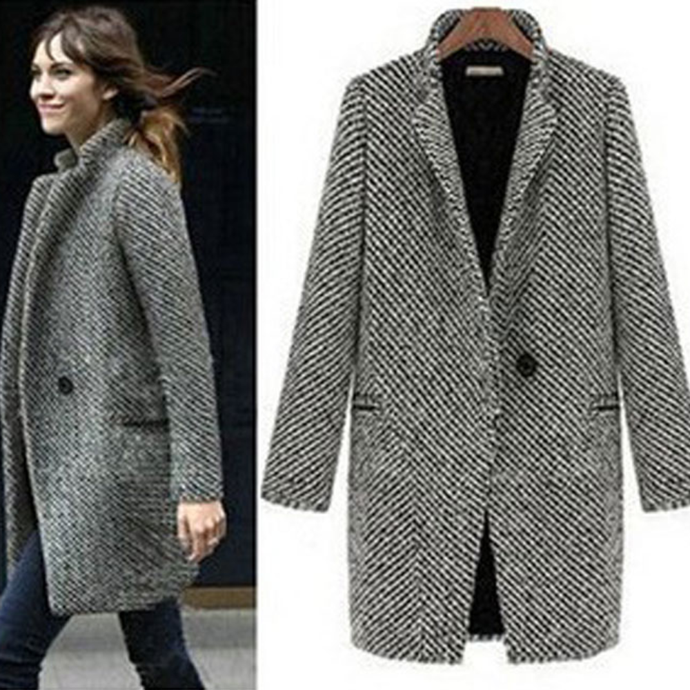 Cheska | Veste longue élégante pour l'hiver