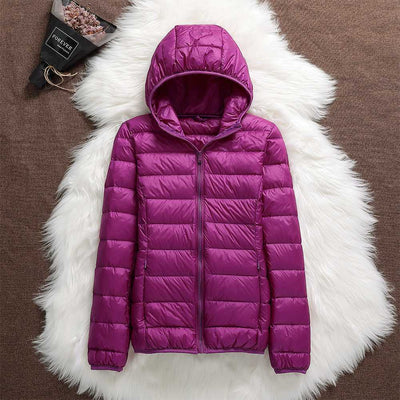 Nord™ – Nouvelle veste imperméable avec doublure en plumes d'oie blanche