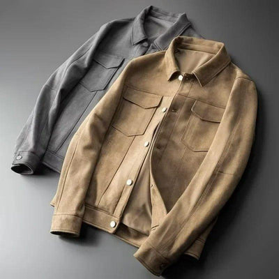 Veste en Daim Homme | Élégante pour le Printemps & l'Automne