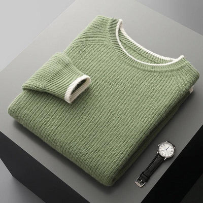 Pull pour Homme en Laine Mérinos | Parfait pour l'Automne & l'Hiver