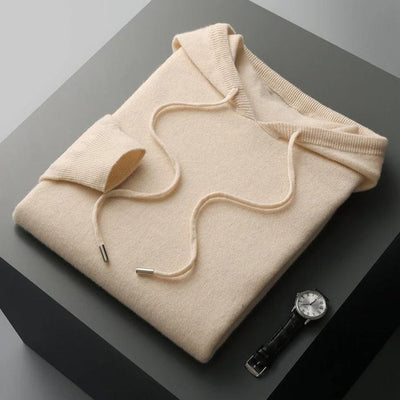 Hoodie à Manches Longues en Laine Classique | Doux & Chaud