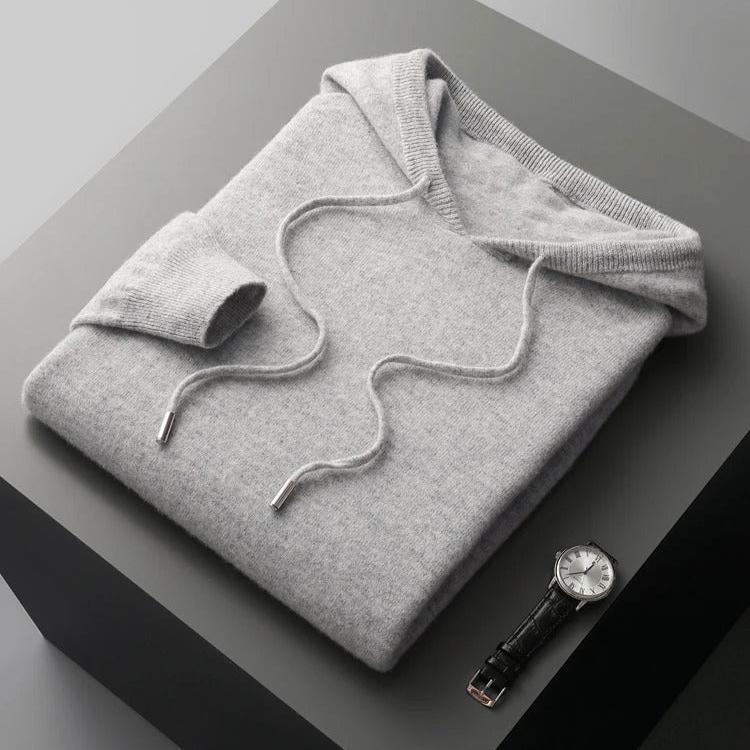 Hoodie à Manches Longues en Laine Classique | Doux & Chaud