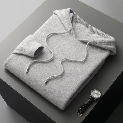 Hoodie à Manches Longues en Laine Classique | Doux & Chaud