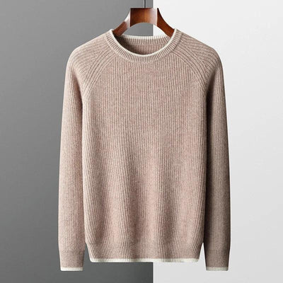 Pull pour Homme en Laine Mérinos | Parfait pour l'Automne & l'Hiver
