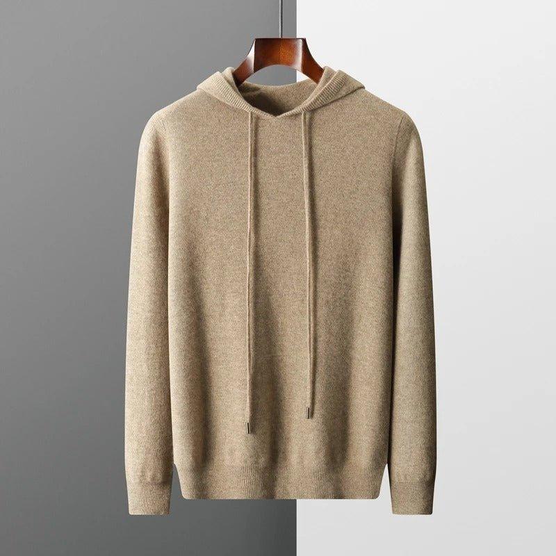 Hoodie à Manches Longues en Laine Classique | Doux & Chaud
