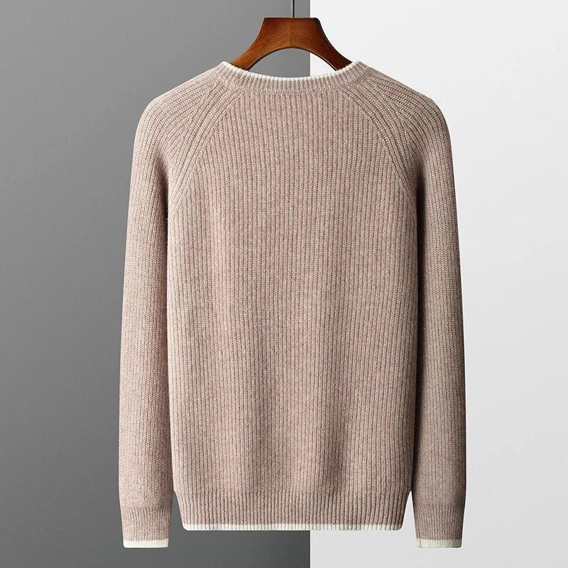 Pull pour Homme en Laine Mérinos | Parfait pour l'Automne & l'Hiver