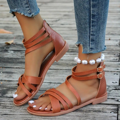 Sandales Élégantes à Strass – Un Mélange Parfait de Style et de Confort