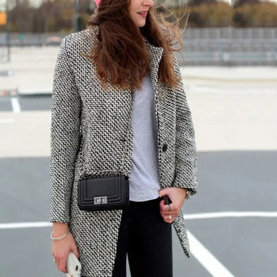 Cheska | Veste longue élégante pour l'hiver