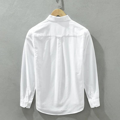 Chemise à Manches Longues en Coton pour Homme | Confortable & Élégante