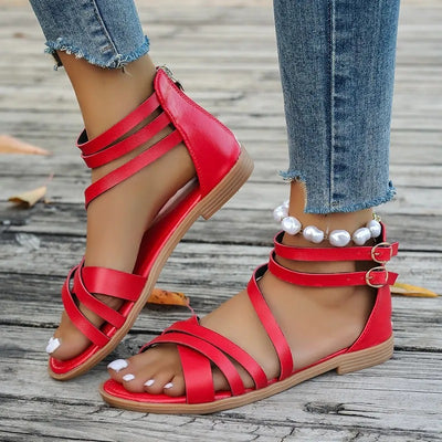 Sandales Élégantes à Strass – Un Mélange Parfait de Style et de Confort