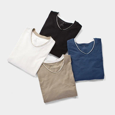 Pull Décontracté en Coton pour Homme | Col en V & 100% Coton