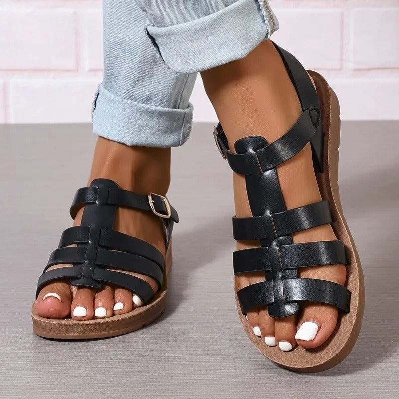 Sandales Glamour à Strass – Confort et Élégance Réunis