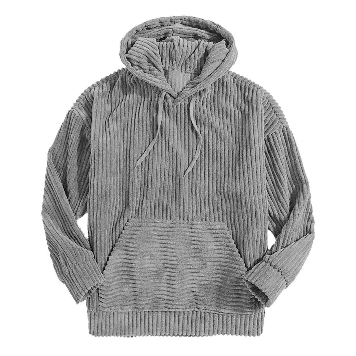 Sweat à capuche femme en velours avec poche kangourou