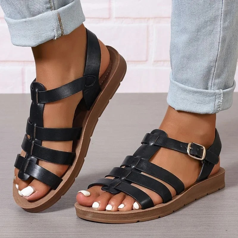 Sandales Glamour à Strass – Confort et Élégance Réunis