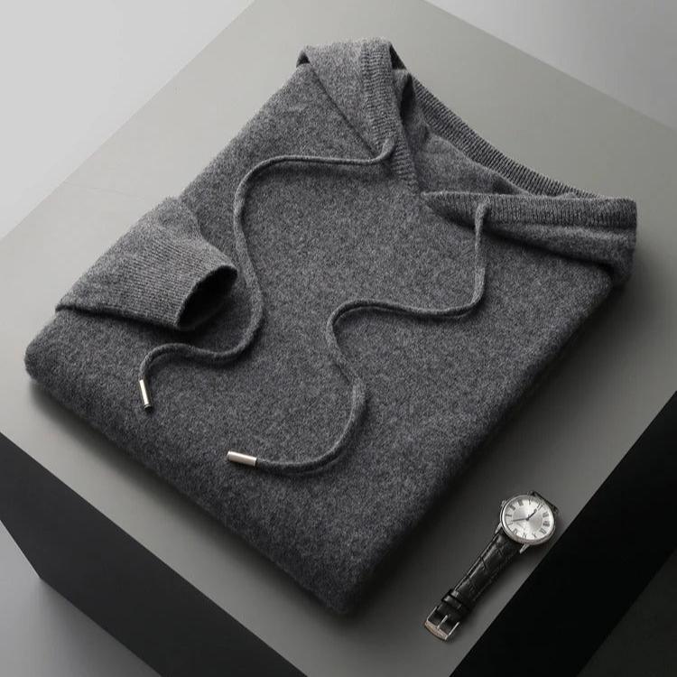 Hoodie à Manches Longues en Laine Classique | Doux & Chaud