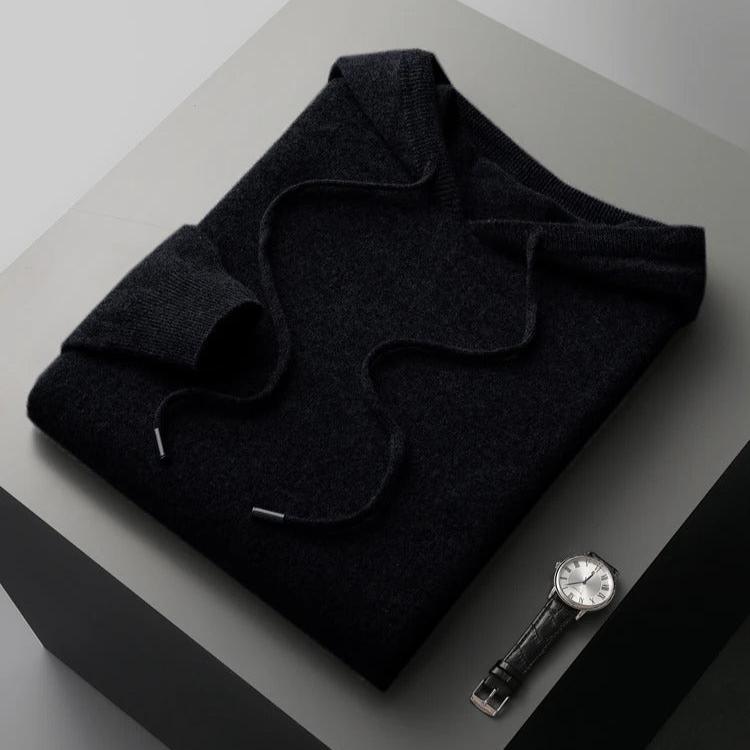 Hoodie à Manches Longues en Laine Classique | Doux & Chaud