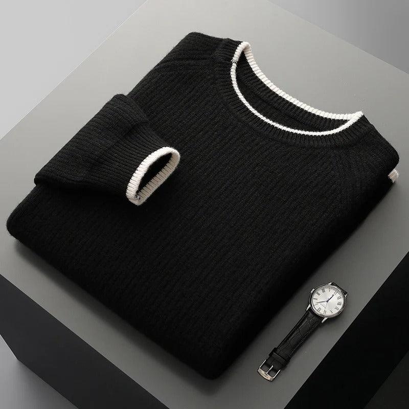 Pull pour Homme en Laine Mérinos | Parfait pour l'Automne & l'Hiver