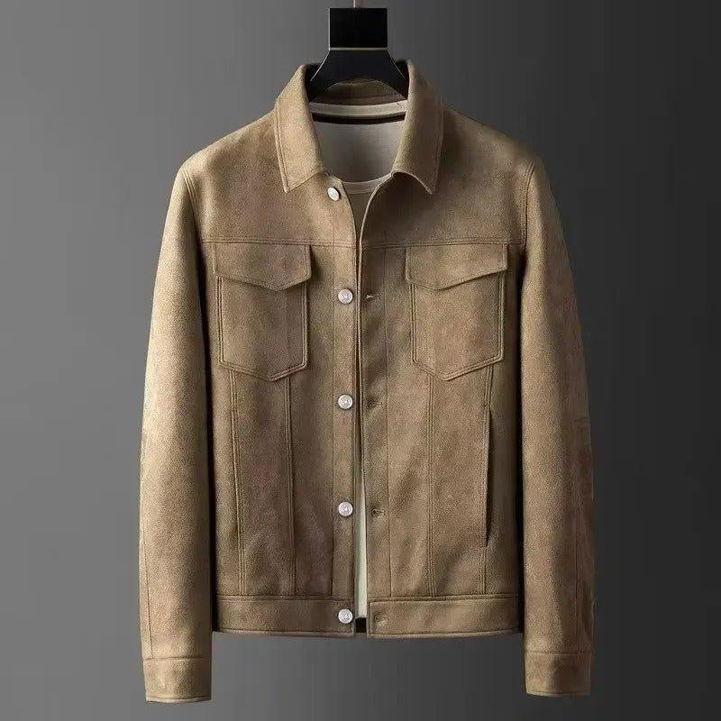 Veste en Daim Homme | Élégante pour le Printemps & l'Automne