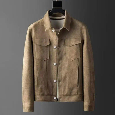 Veste en Daim Homme | Élégante pour le Printemps & l'Automne