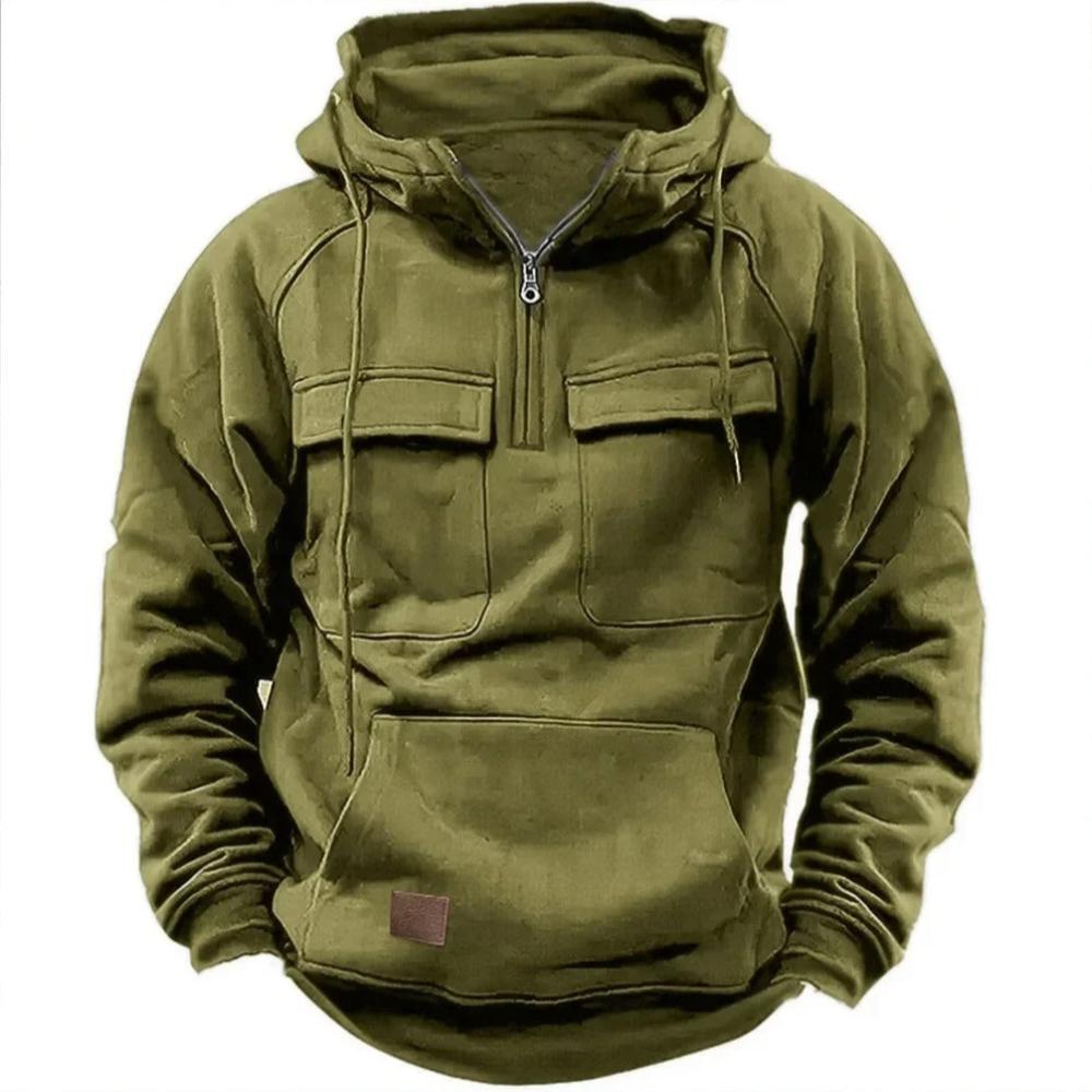 Nouvelle hoodie tactique pour hommes | Extérieur & Prêt pour l'hiver