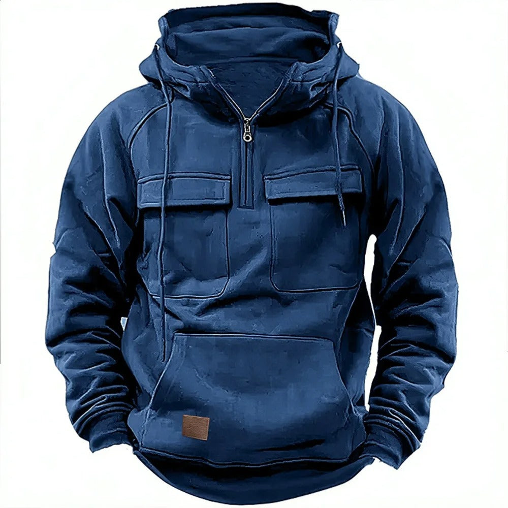 Nouvelle hoodie tactique pour hommes | Extérieur & Prêt pour l'hiver