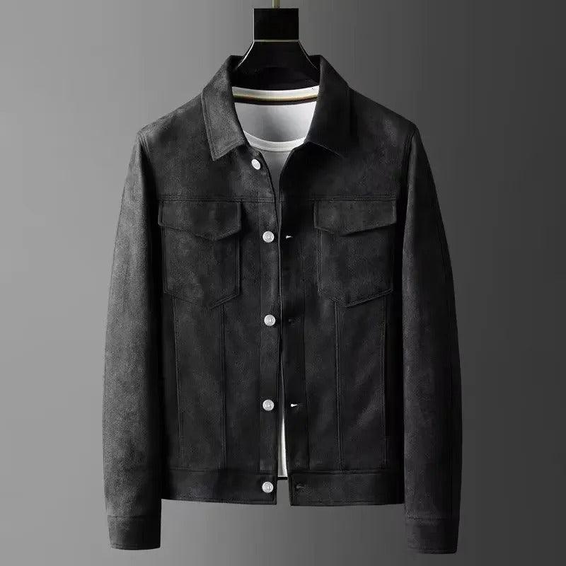 Veste en Daim Homme | Élégante pour le Printemps & l'Automne
