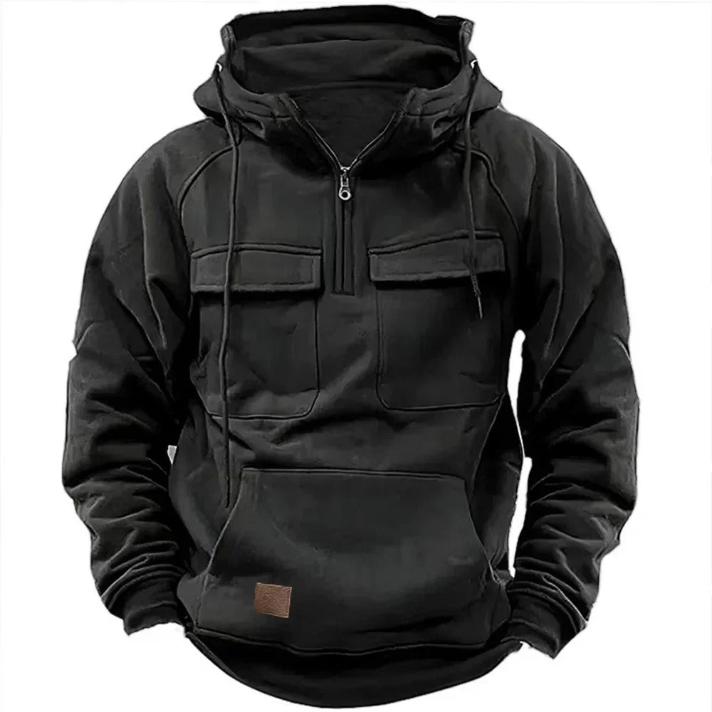 Nouvelle hoodie tactique pour hommes | Extérieur & Prêt pour l'hiver