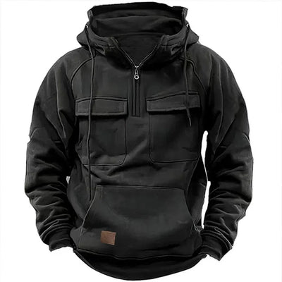 Nouvelle hoodie tactique pour hommes | Extérieur & Prêt pour l'hiver