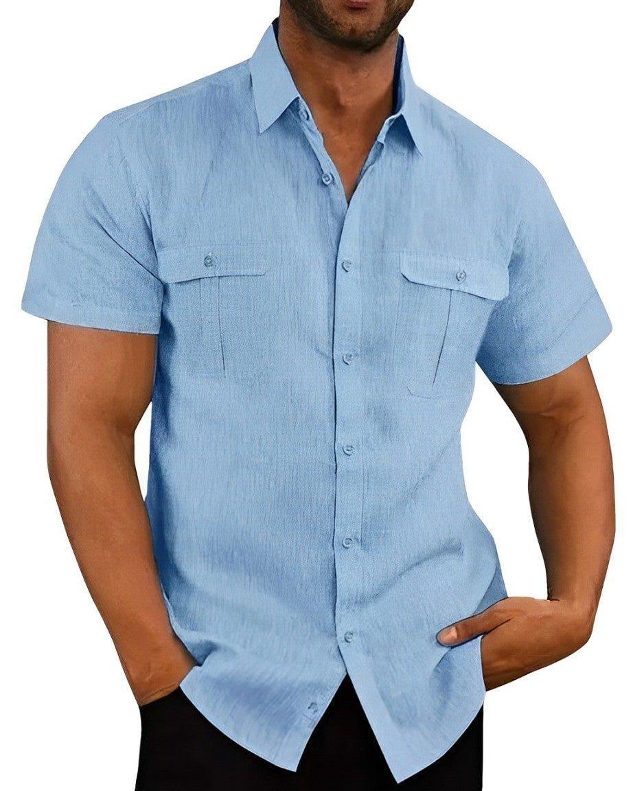 Chemise en Lin pour Homme | Élégante & Respirante