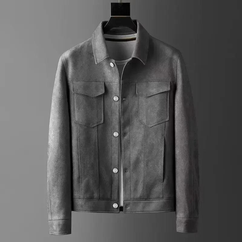 Veste en Daim Homme | Élégante pour le Printemps & l'Automne