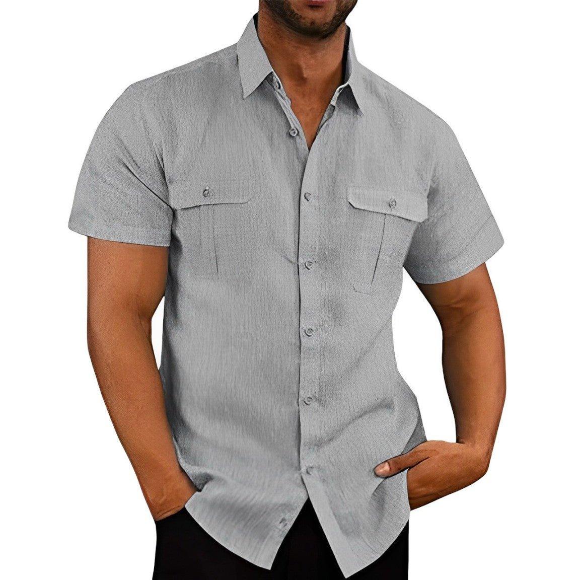 Chemise en Lin pour Homme | Élégante & Respirante