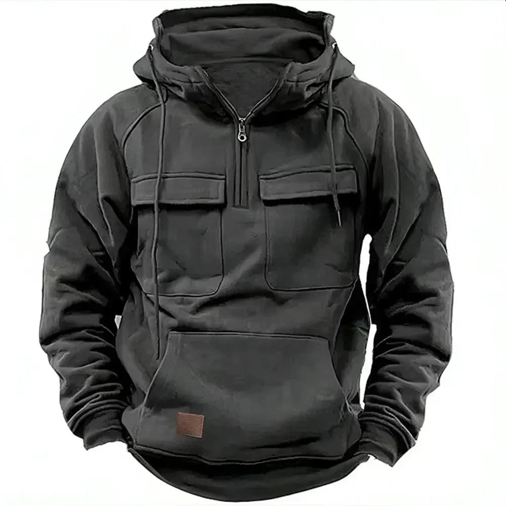 Nouvelle hoodie tactique pour hommes | Extérieur & Prêt pour l'hiver