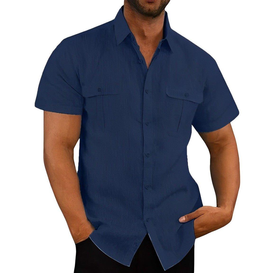 Chemise en Lin pour Homme | Élégante & Respirante
