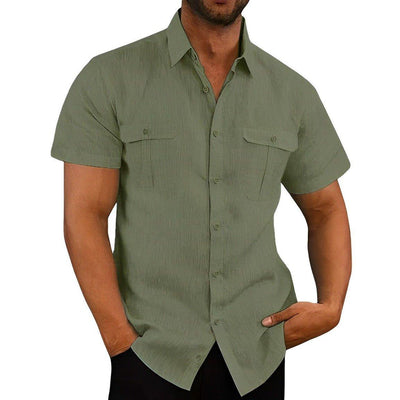 Chemise en Lin pour Homme | Élégante & Respirante